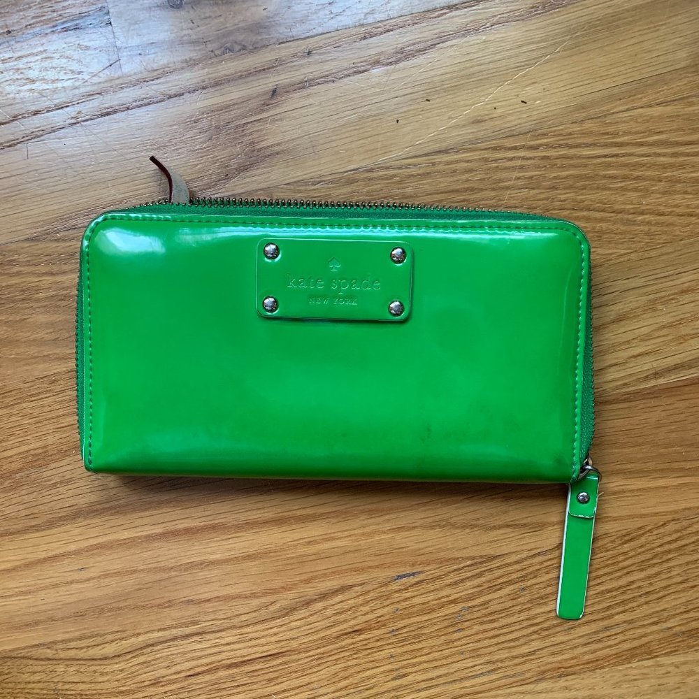 Kate Spade Wallet [Kelly/limeGreen]